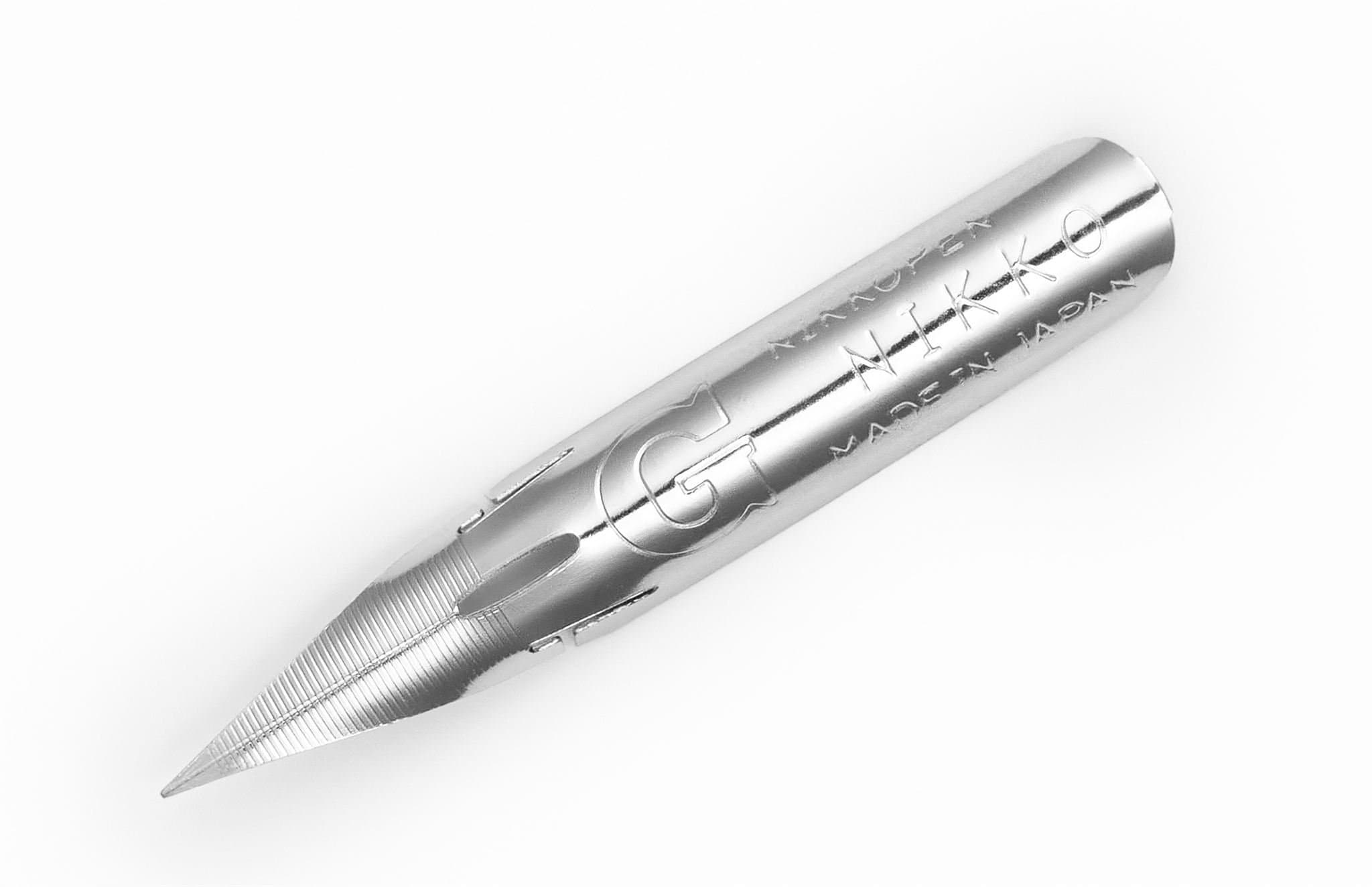 Close-up of a silver metallic LAMY fountain pen with engraved branding. Premium product photography by Henry David Photography