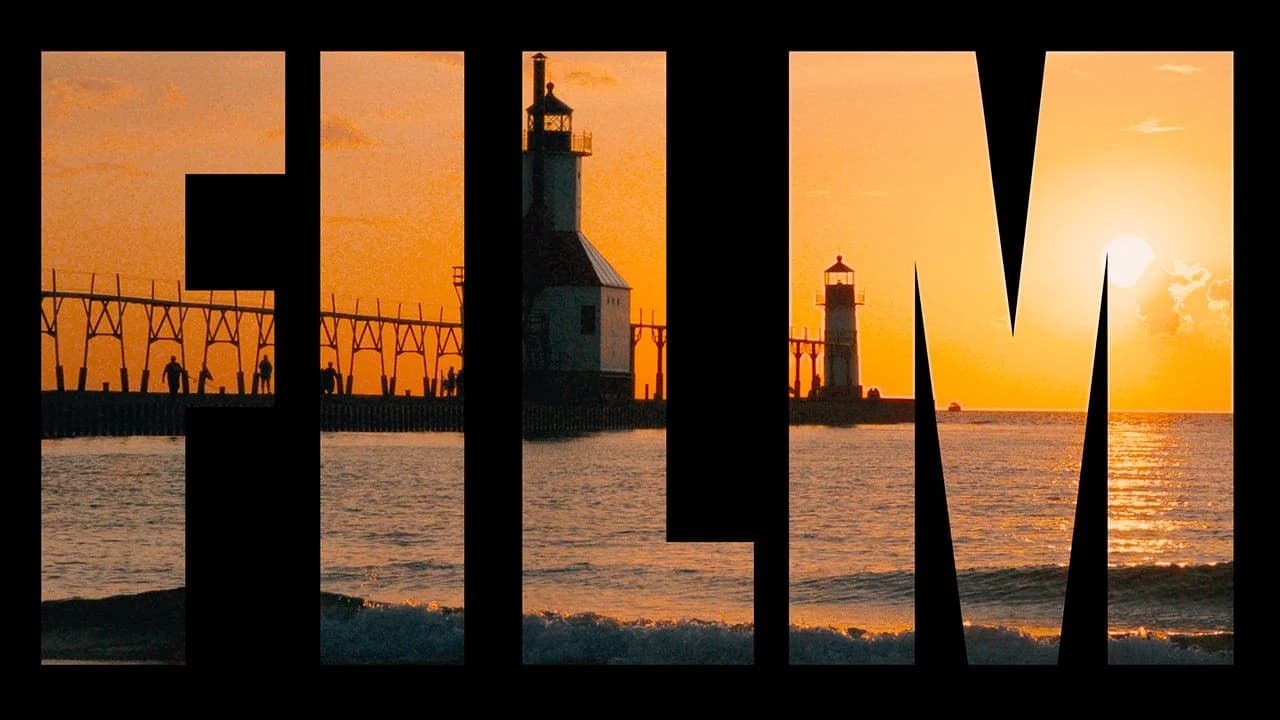 Film sunset color grading example using Dehancer Pro plugin