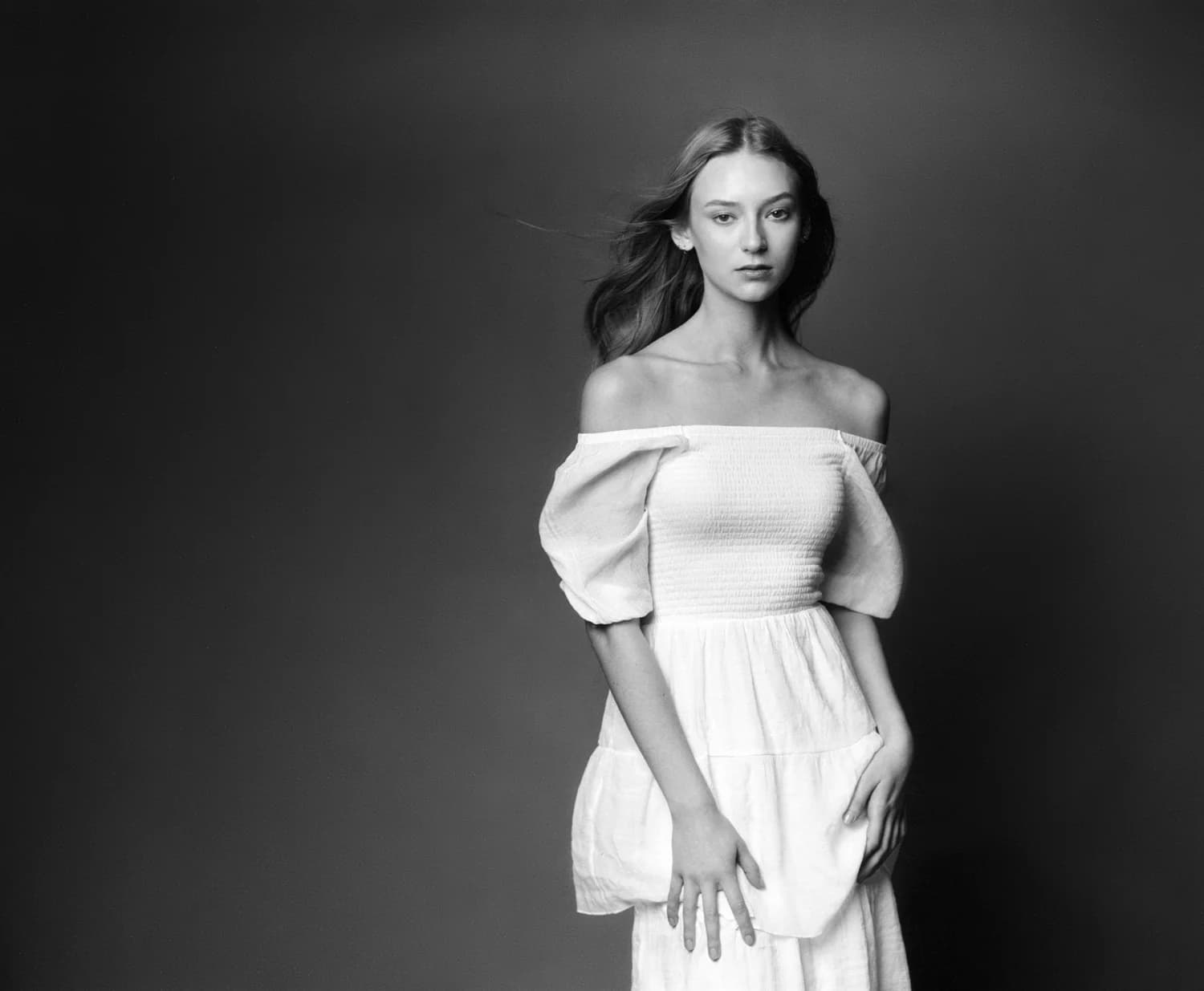 Behind the scenes of medium format film fashion shoot with Pentax 6x7