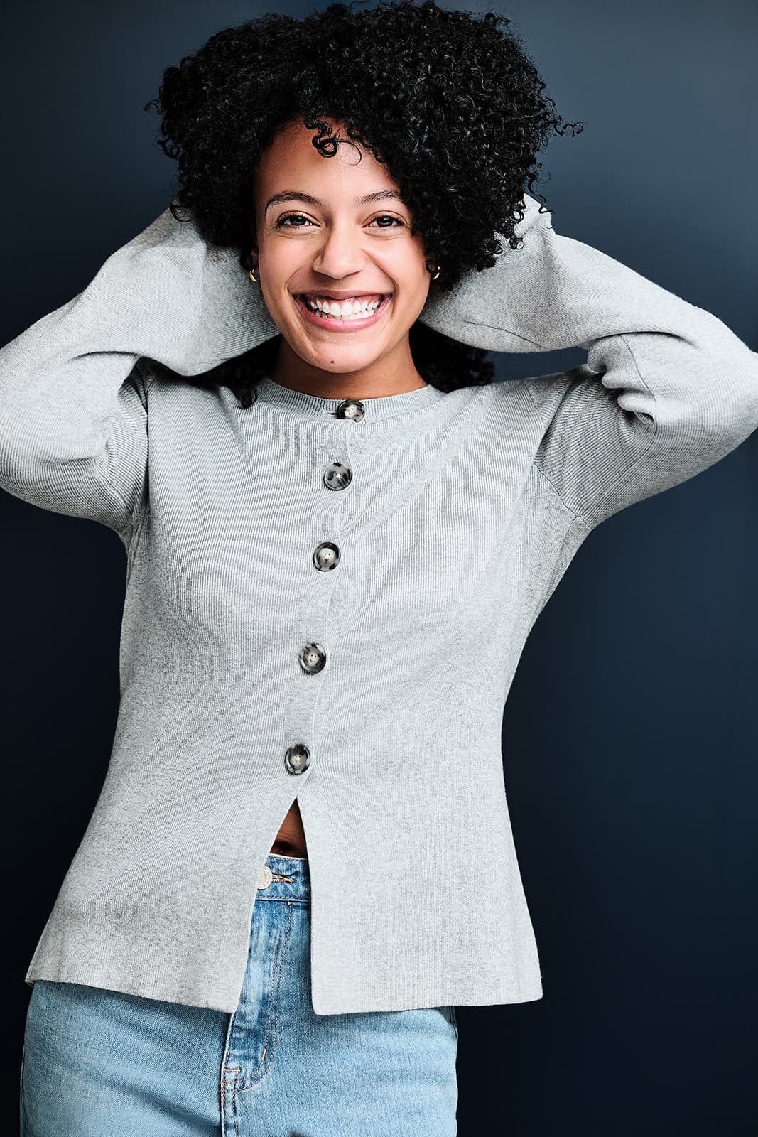 Children's headshot for acting and modeling in St. Louis by Henry David Photography