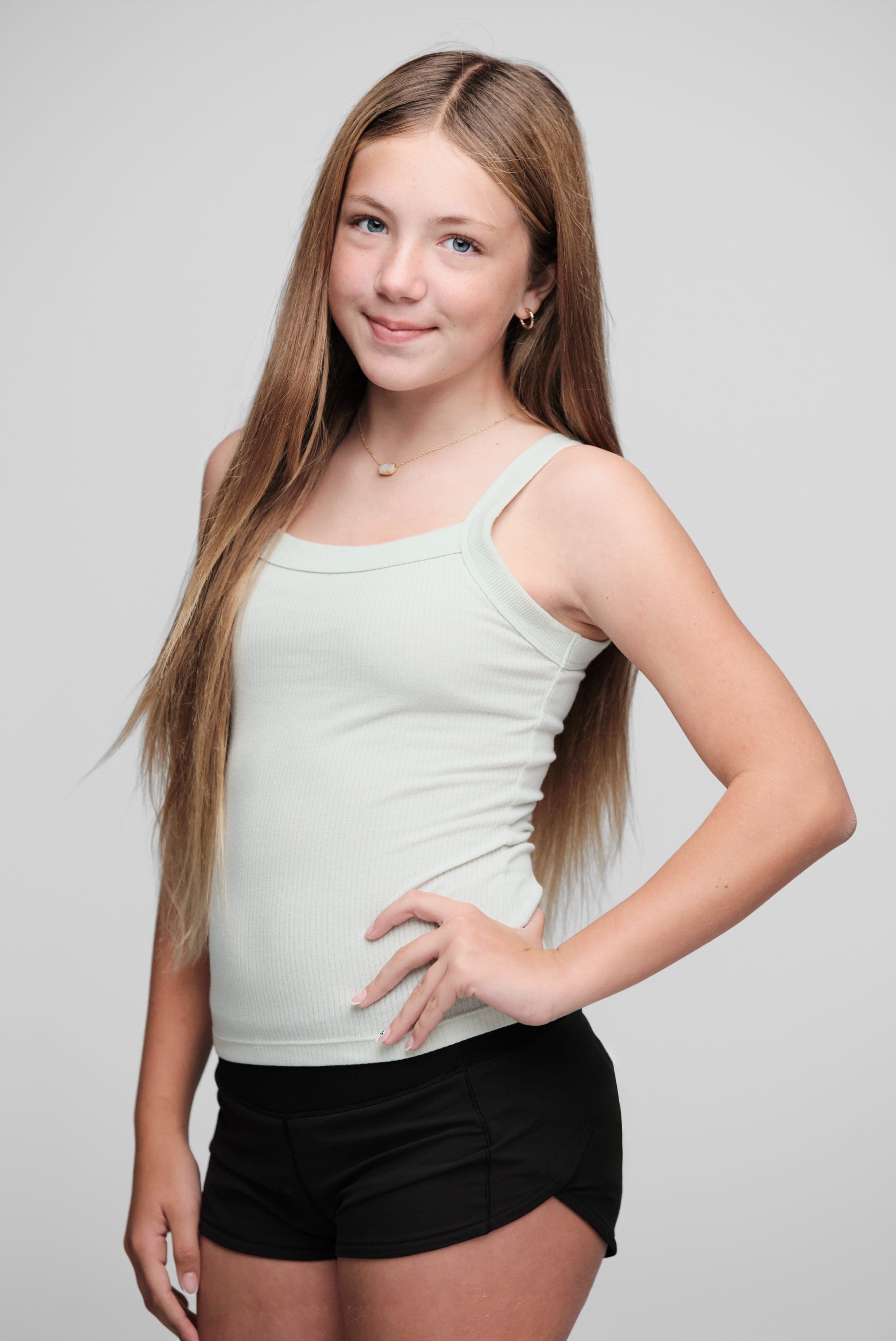 Kids headshot session in comfortable St. Louis studio by Henry David Photography