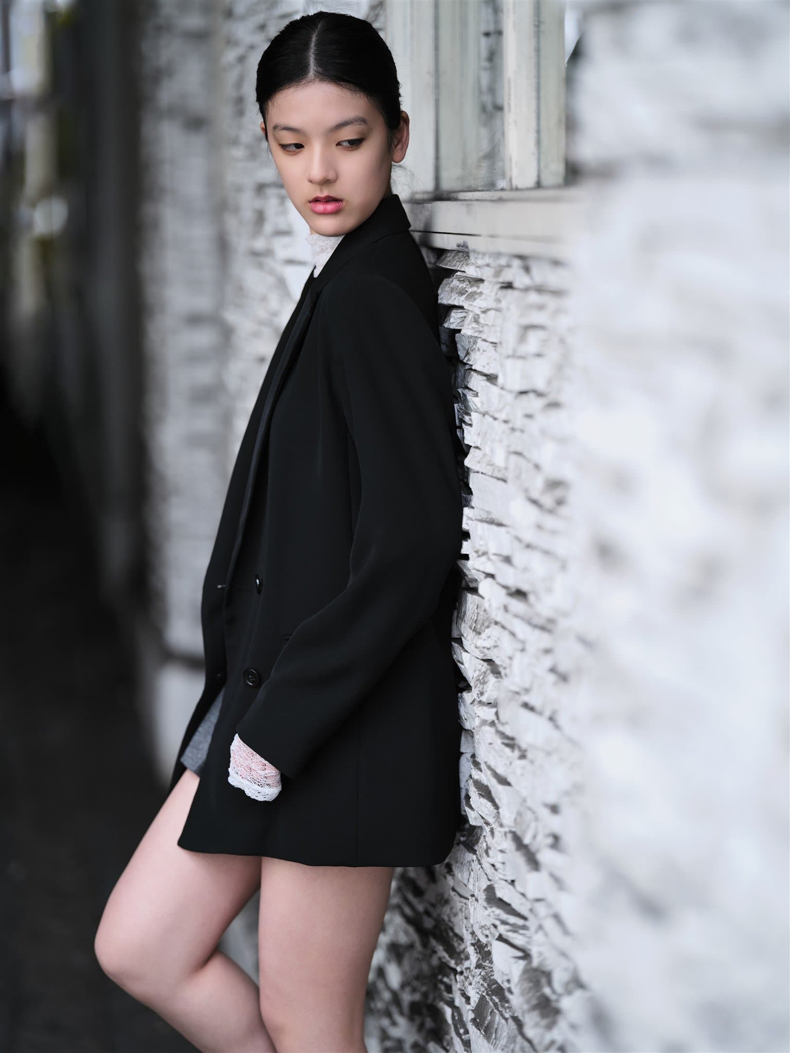 Reira for Lucent Models Osaka. Nakazakicho alley editorial