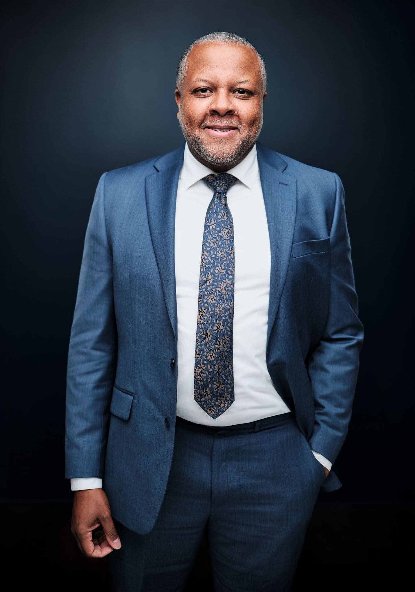 Jelani Aitch executive personal branding portrait by Henry David Photography