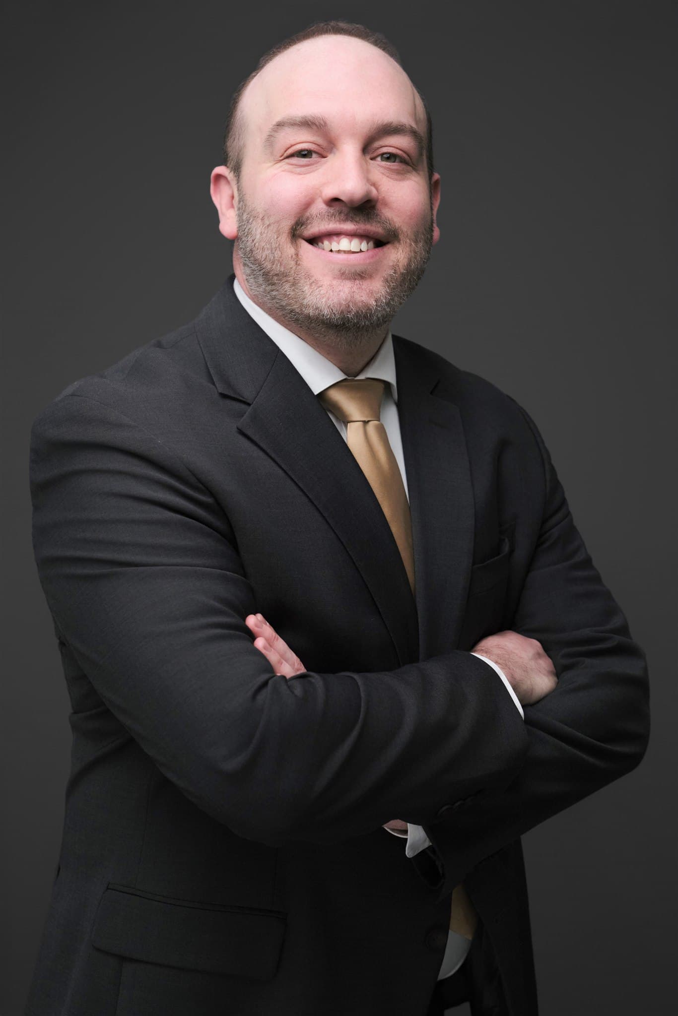 Seth Fox, corporate headshot photographed in St. Louis by Henry David Photography