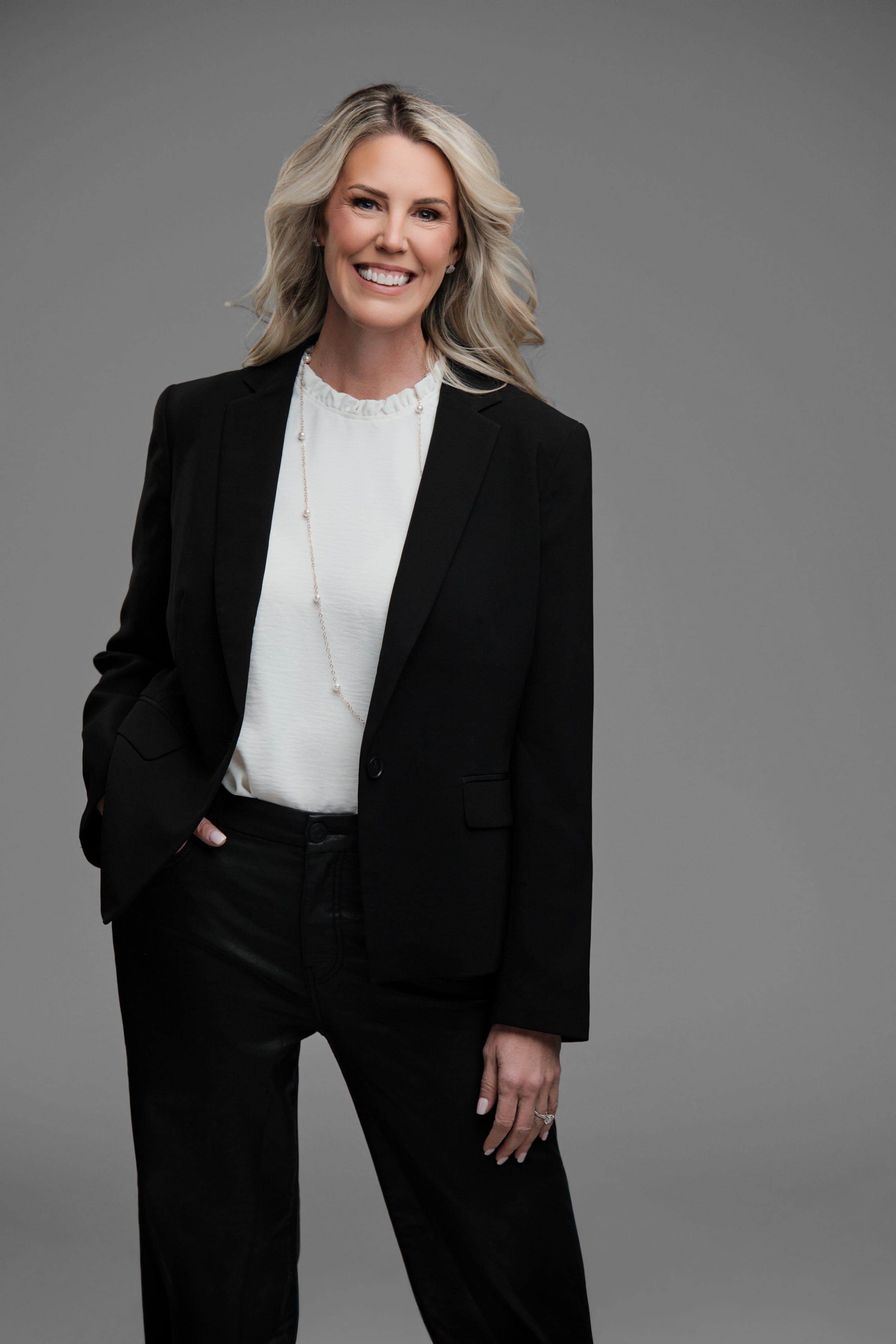 Full length executive portrait for an about page