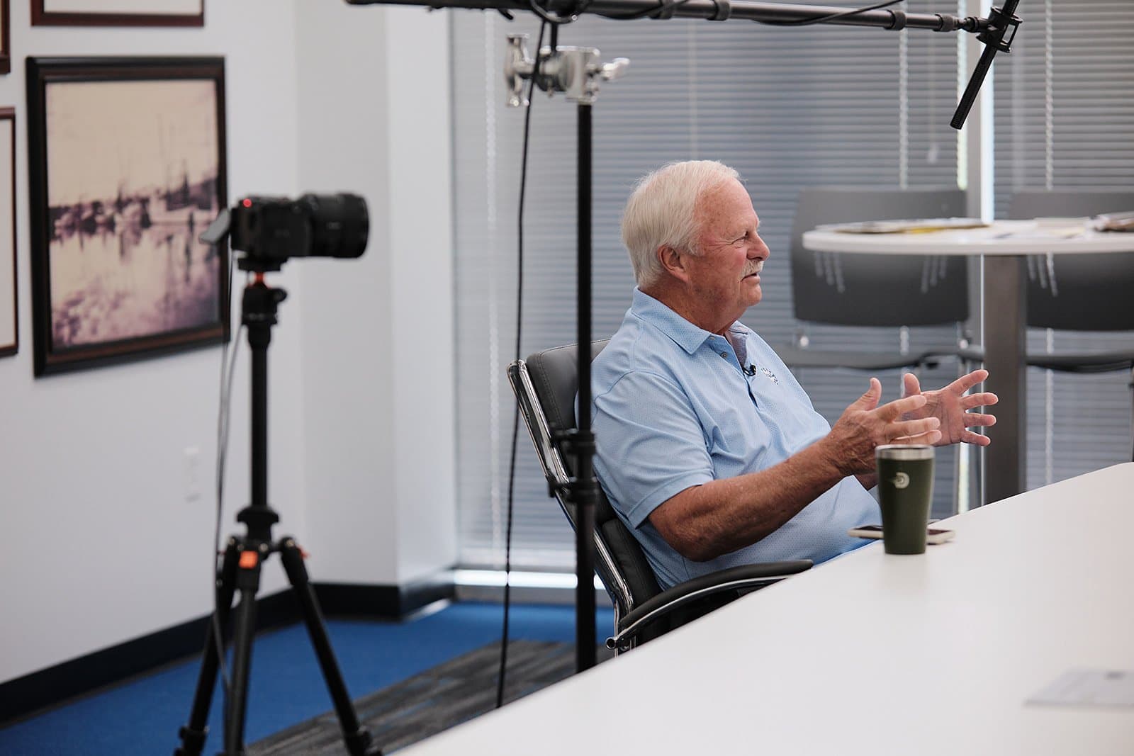 Construction site progress milestone captured with professional documentation photography