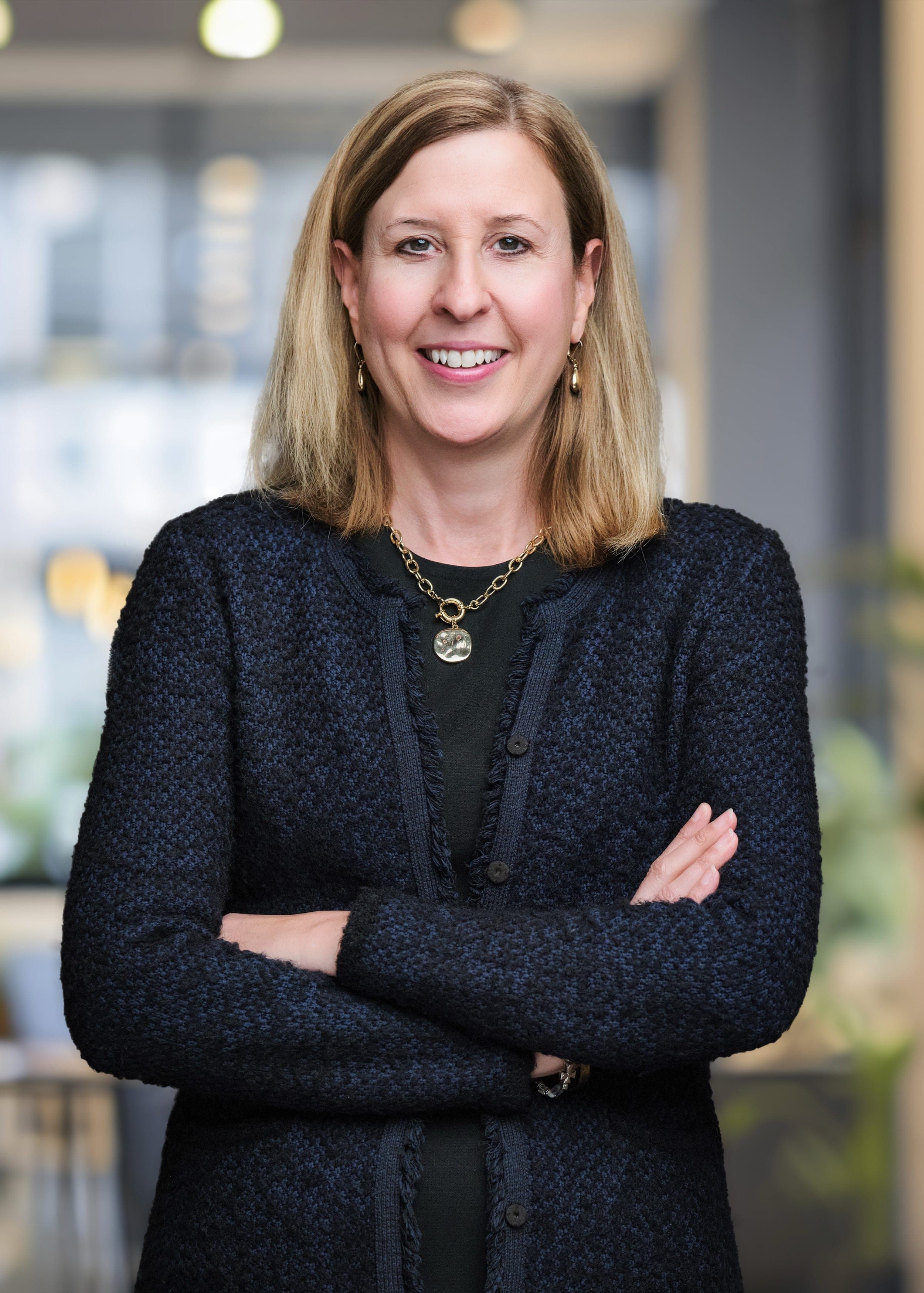 Carrie Genovese of the Taxman & Landy Team at Merrill Lynch in Clayton. Professional headshot by Henry David Photography