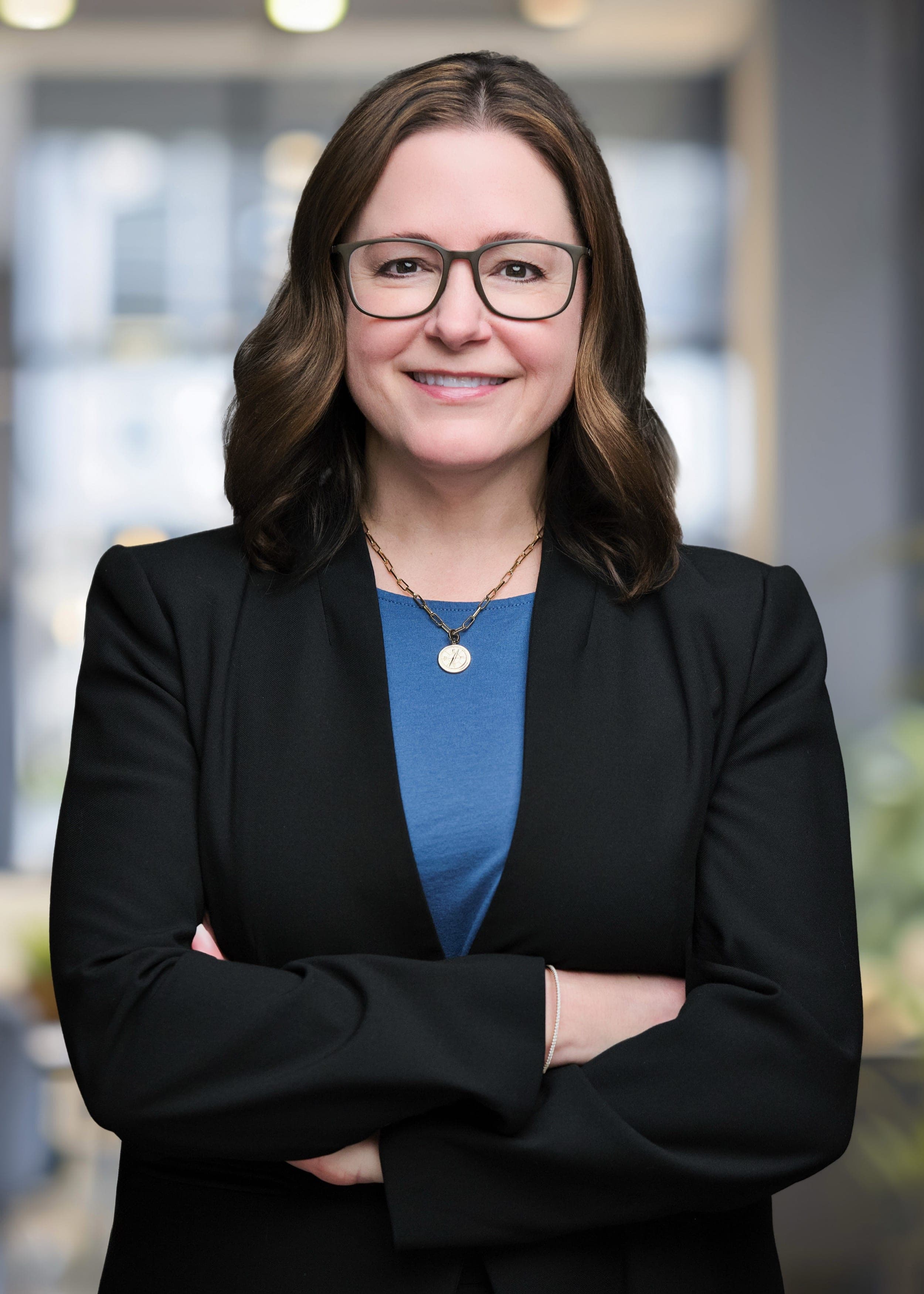Julie Rodgers of the Taxman & Landy Team at Merrill Lynch in Clayton. Professional headshot by Henry David Photography