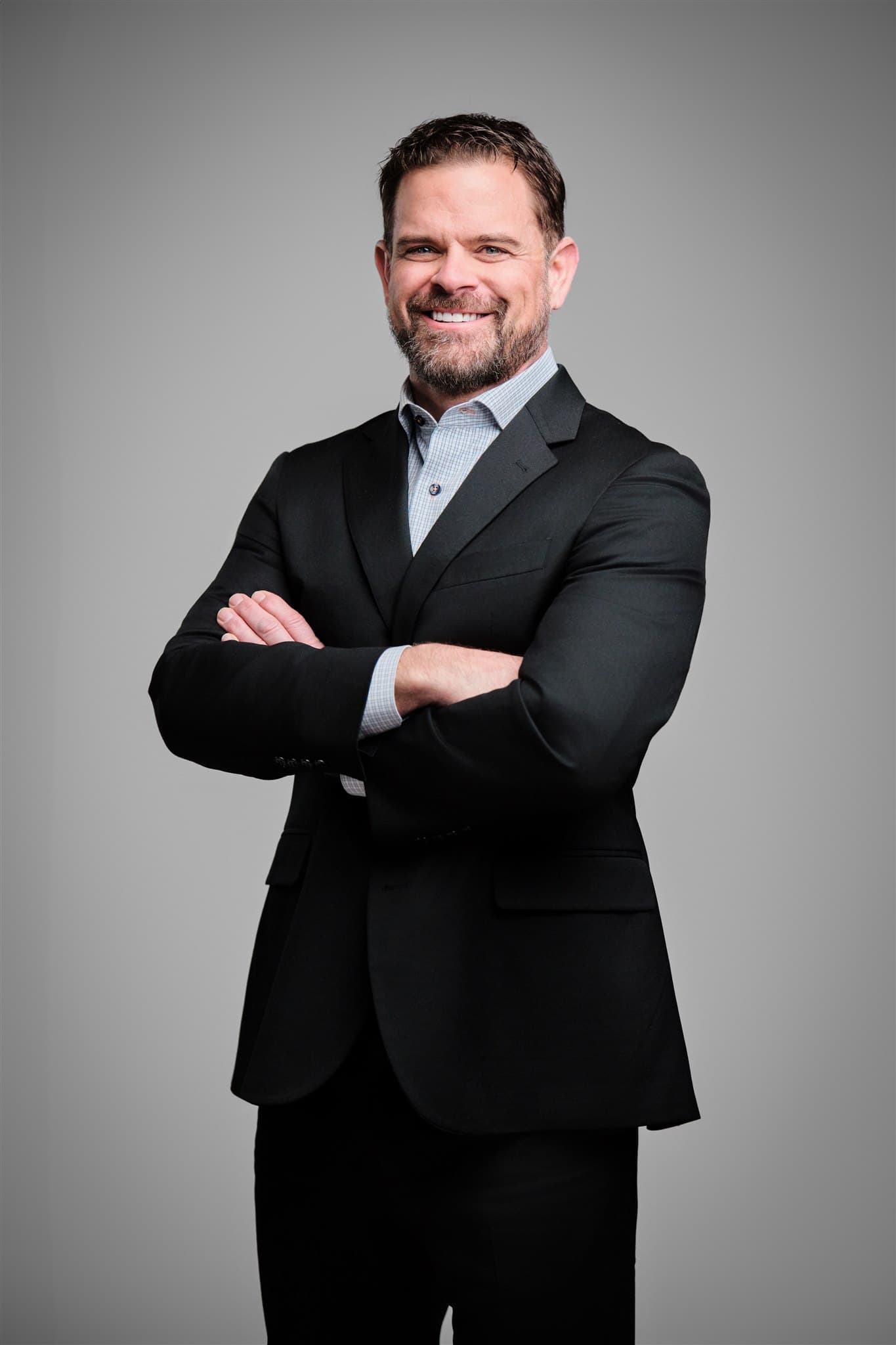 MHS corporate headshot of Brian Filipiak with professional retouching by Henry David Photography