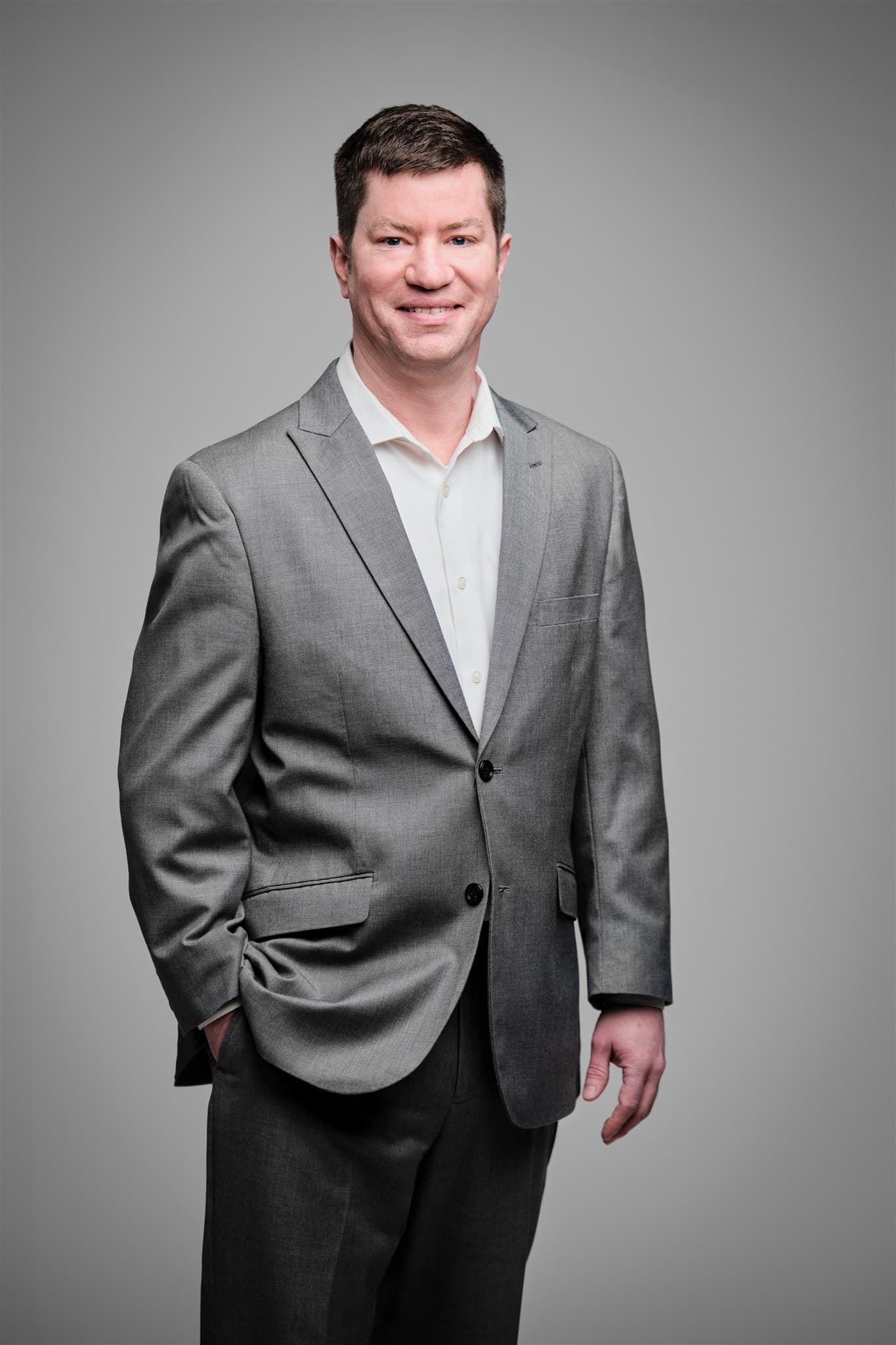 MHS corporate headshot of Brian Kelley with cohesive team branding by Henry David Photography