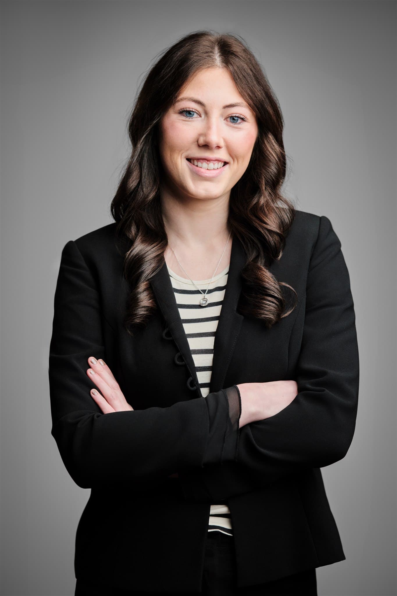 MHS corporate headshot of Maliyah Phillips with cohesive team photography by Henry David Photography