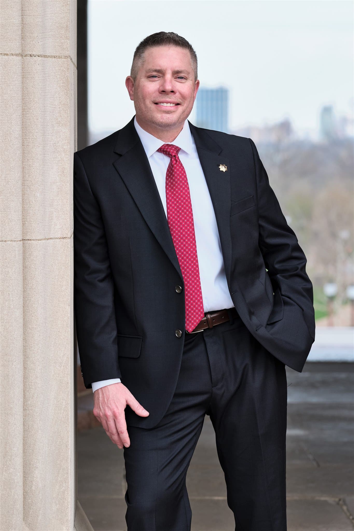 Tim Whitney personal branding portrait in professional attire by Henry David Photography