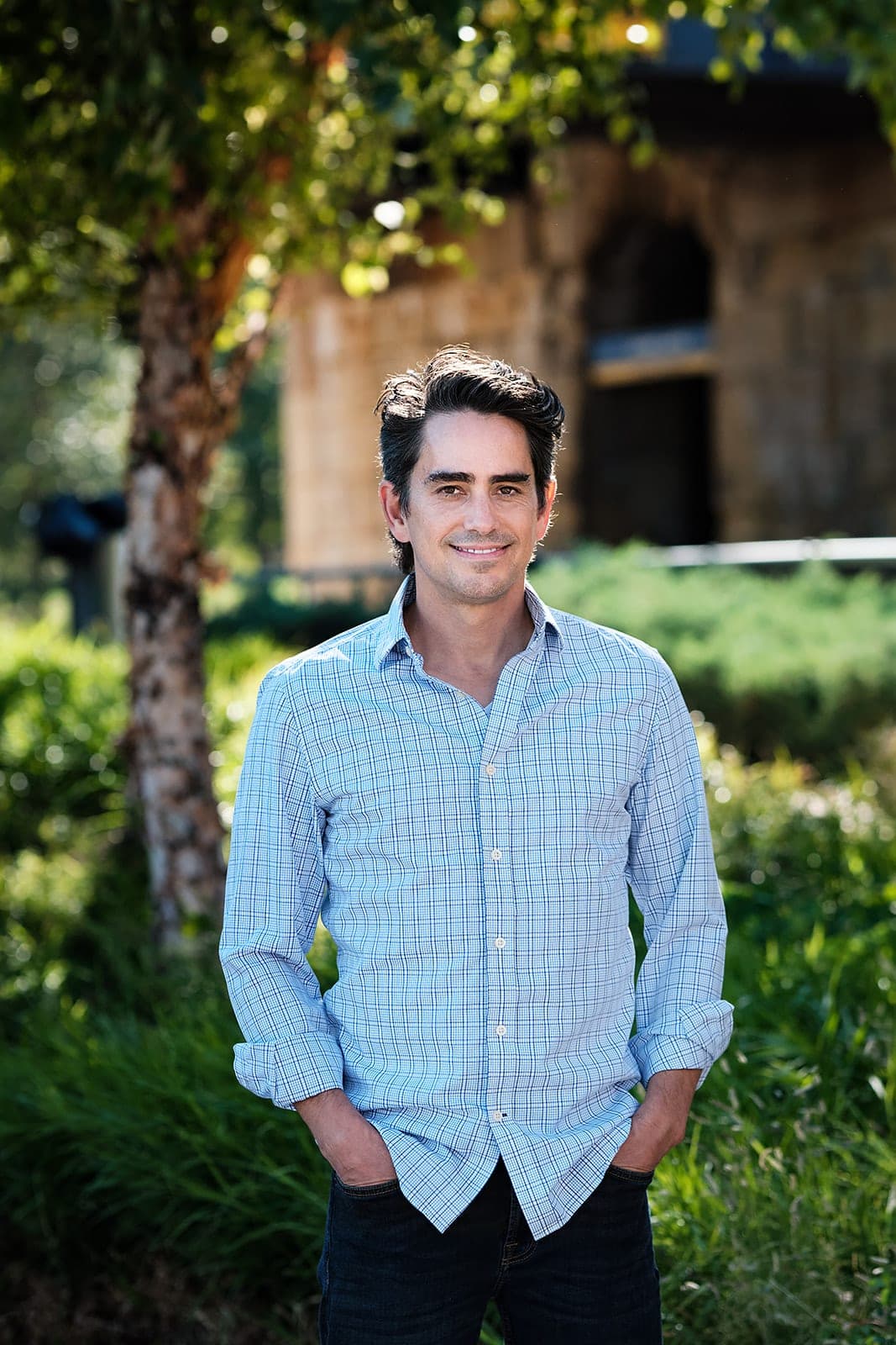 Walker Deibel entrepreneur personal branding portrait outdoor