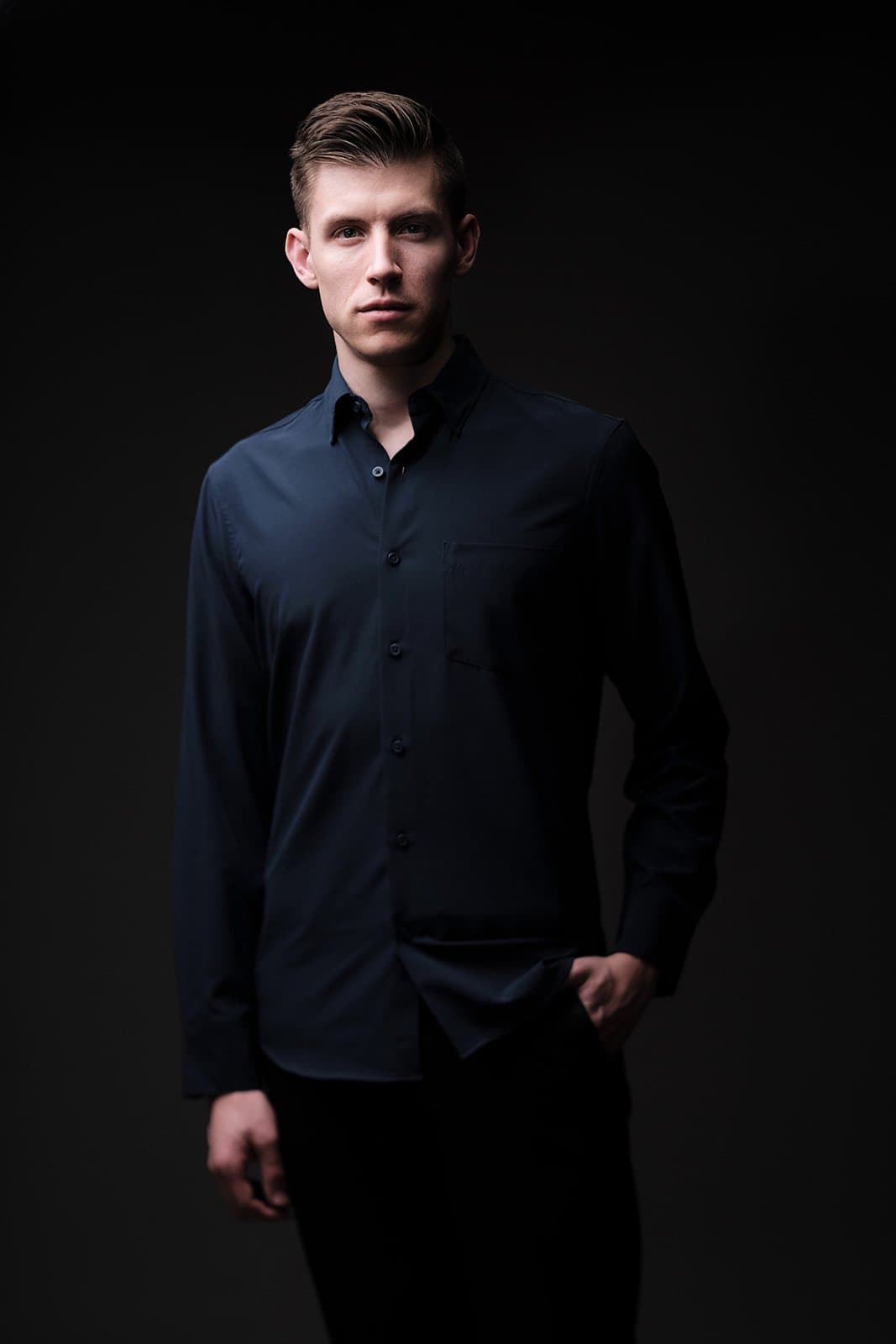 Classical musician portrait by Henry David Photography, paired with concert and recital video production services