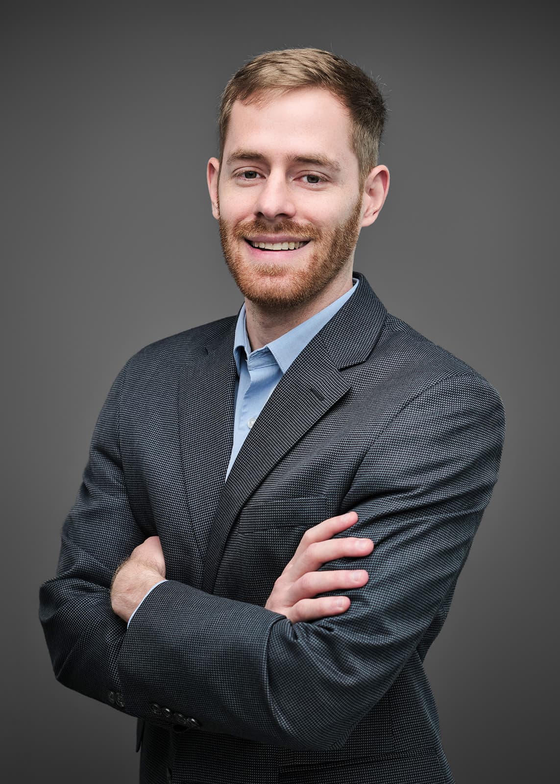 Consistent professional headshot for a professional-services firm workforce program