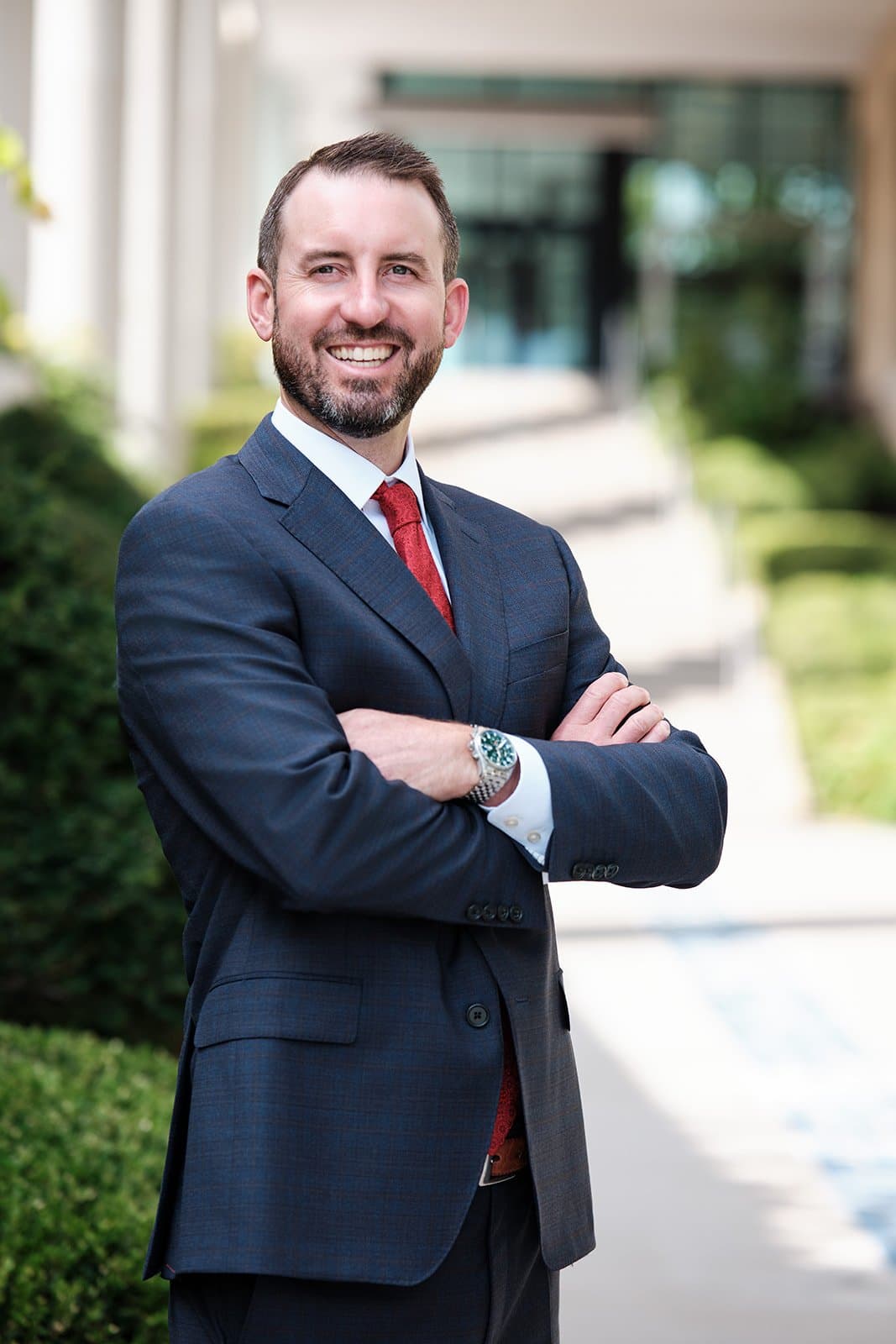 Merrill Lynch Kansas City financial advisor professional headshot by Henry David Photography